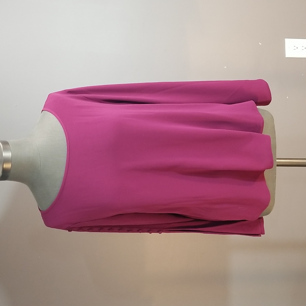 Vince Camuto mulberry blouse with fantastic sleeves in size medium